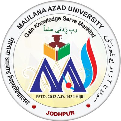 Maulana Azad University Jodhpur Logo