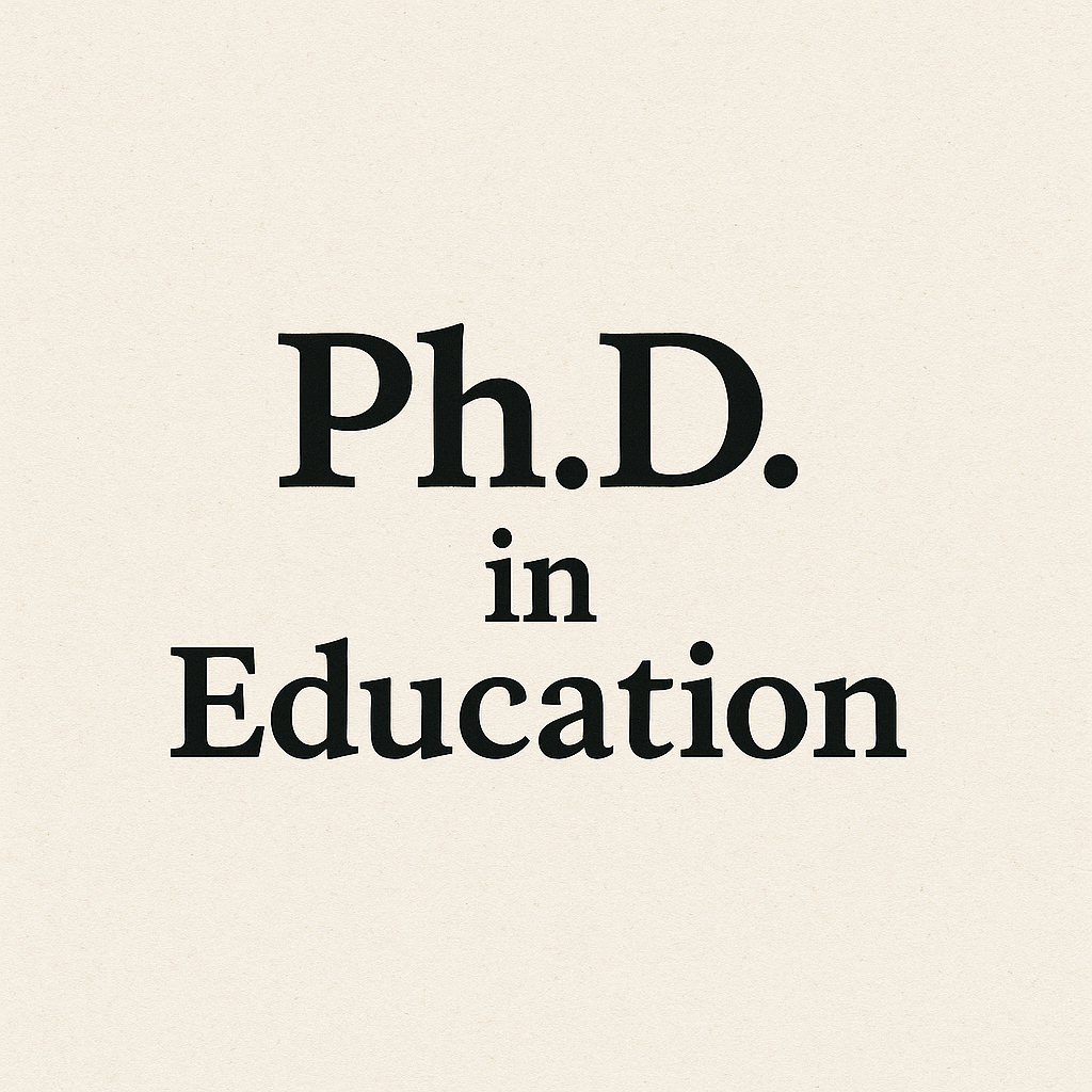 PhD in Education thumbnail
